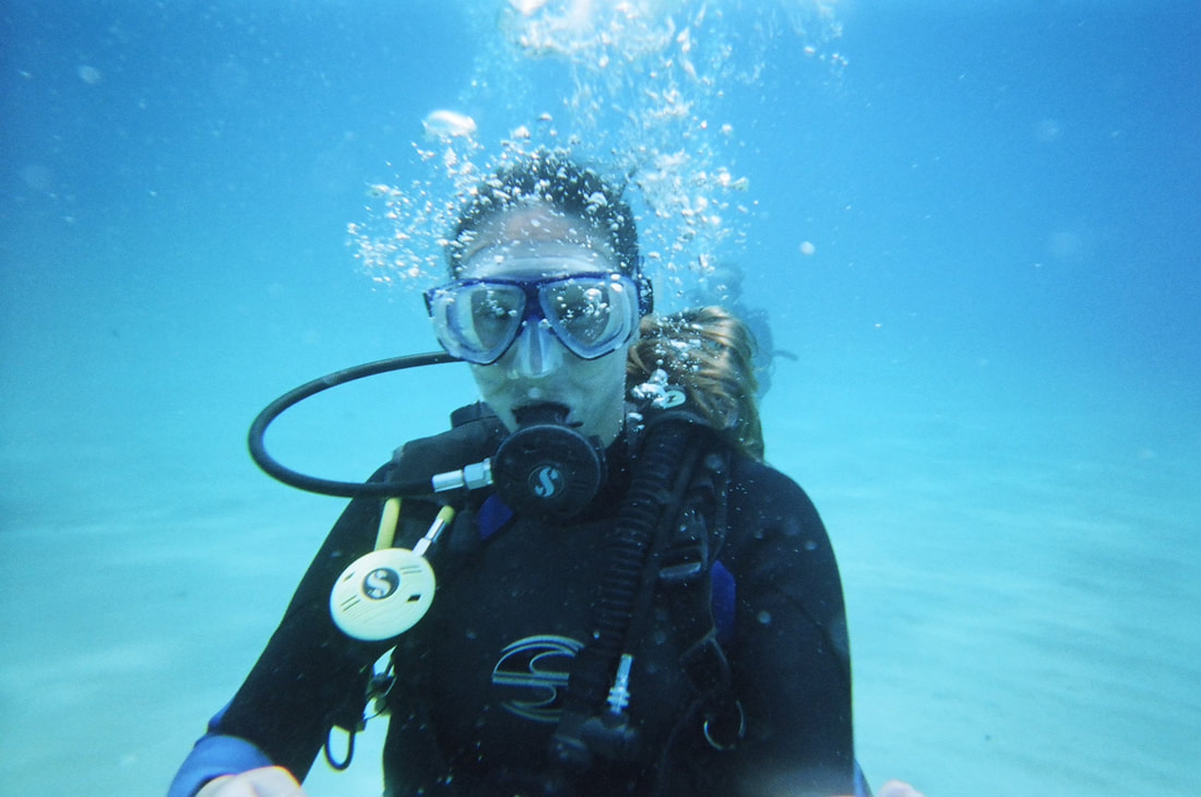 Rinat scuba diving