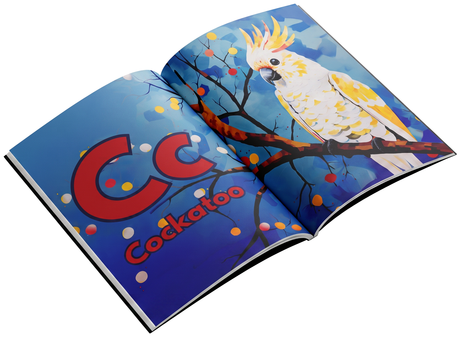 Open book spread — Cc Cockatoo